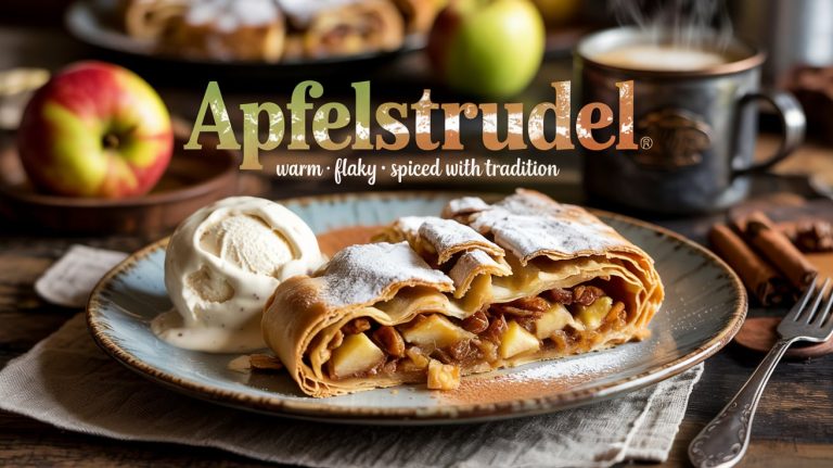 Apfelstrudel: Warm, Flaky, and Filled With Spiced Apples and Beer-Kissed Sweetness