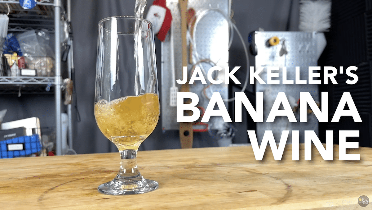 Making Banana Wine A Simple OneGallon Recipe from Start to Finish