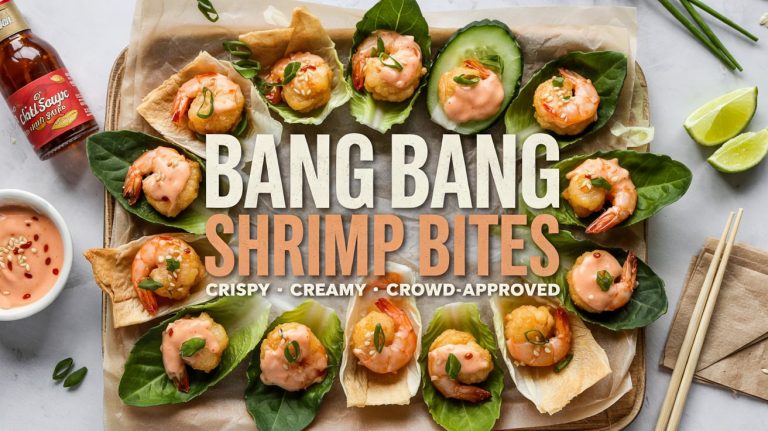 Bang Bang Shrimp Bites 🌶️🍤🥢🔥 Crispy, Creamy, and Irresistibly Sweet-Heat With a Chili-Lime Kick