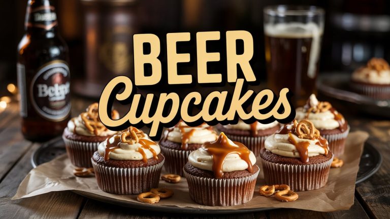 Beer Cupcakes🧁🧁Rich, Moist, and Boozed Up with Brewed Flavor