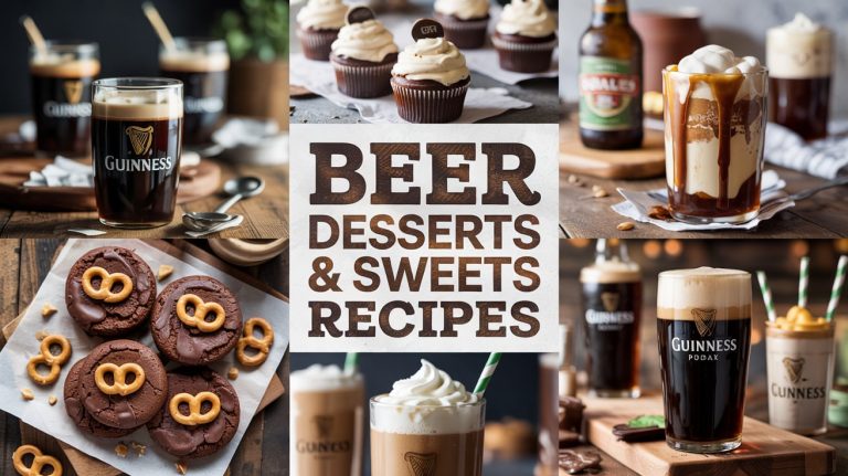 Beer Desserts & Sweets Recipes: boozy, bold, and better than basic.