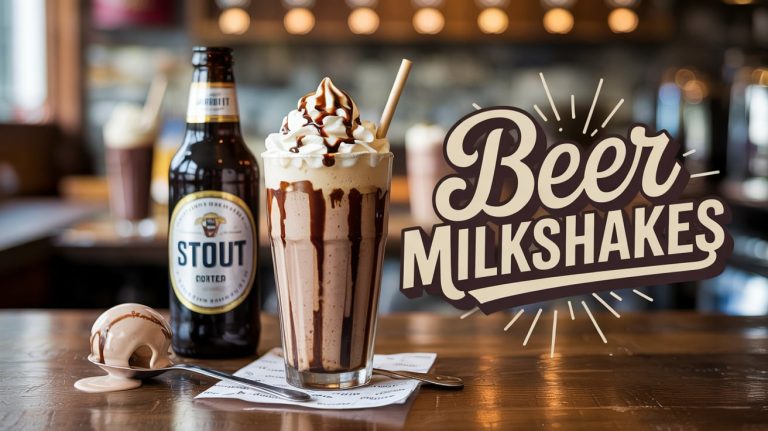 Beer Milkshakes: Creamy, Boozy, and Blended for Grown-Up Dessert Glory