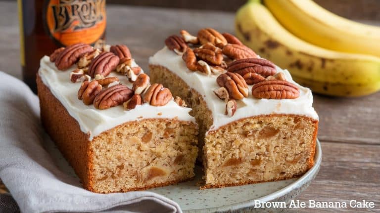 Brown Ale Banana Cake: Moist, Malty, and Brimming With Boozy Banana Bread Energy
