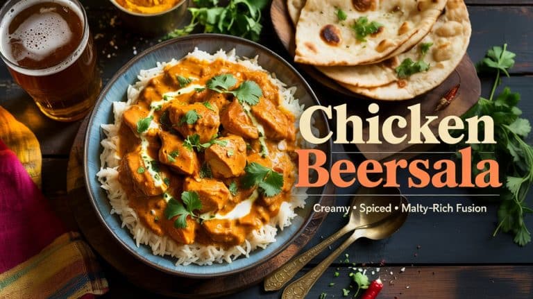 Chicken Beersala: Creamy, Spiced, and Simmered in a Beer-Infused Gravy