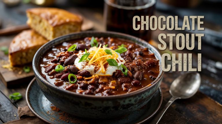 Chocolate Stout Chili: Dark, Rich, and Built for Serious Flavor