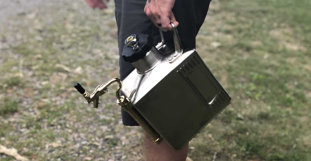 Craft Master's Beer Growler Homebrewer's Favorite