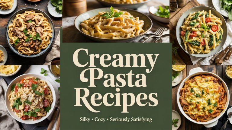 Creamy Pasta Recipes 🧀 Rich, Cozy & Crave-Worthy