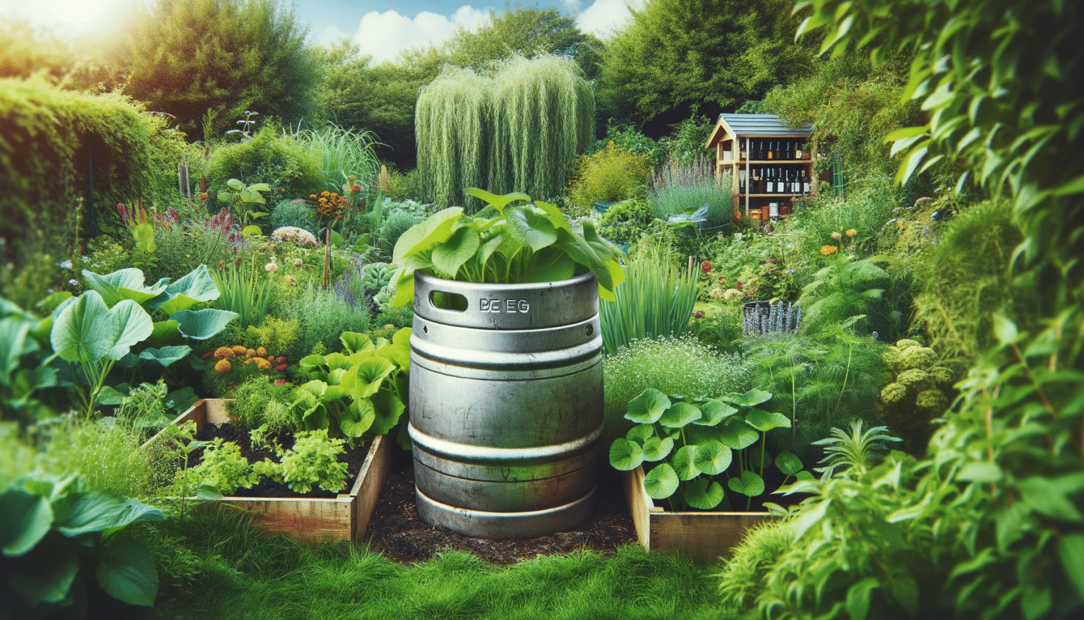 Creative Uses For Empty Beer Kegs Repurpose Your Way to a Better Brewspace