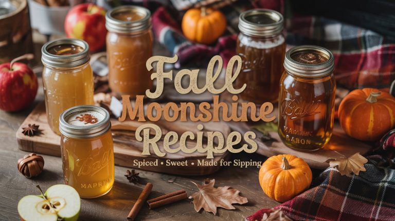 Fall Moonshine Recipes 🍂🥧🍎 Spiced, Sweet & Cozy Flavors for Crisp Autumn Days