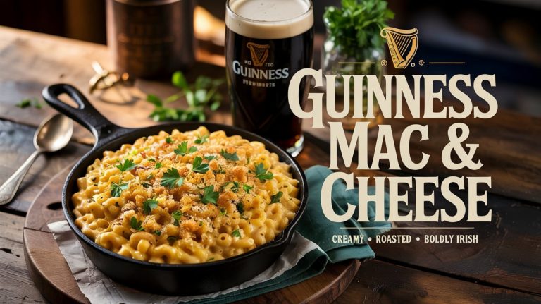 Guinness Mac & Cheese: Dark, Malty, and Melt-In-Your-Mouth Rich