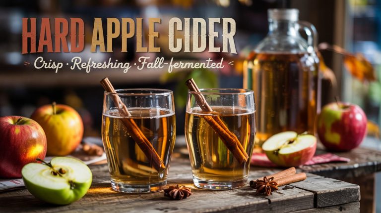 Classic Hard Apple Cider 🍎🍻 Crisp, Refreshing, and Naturally Fermented