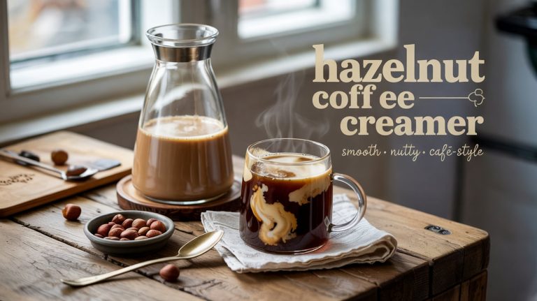 Hazelnut Coffee Creamer 🌰☕ Nutty, Smooth, and Naturally Sweet