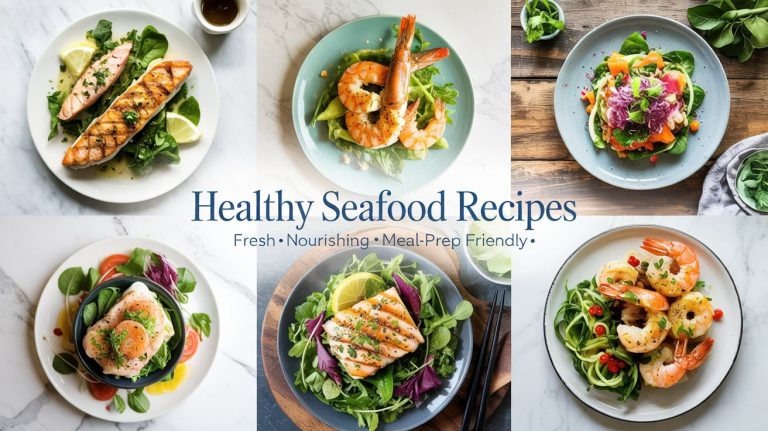 Healthy Seafood Recipes 🌿🐟 Light, Fresh & Flavor-First