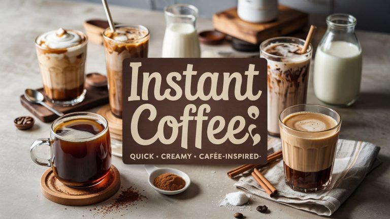 Instant Coffee Recipes: Quick and Delicious Café-Style ☕