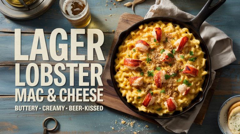 Lager Lobster Mac & Cheese: Decadent, Cheesy, and Spiked with Smooth Lager