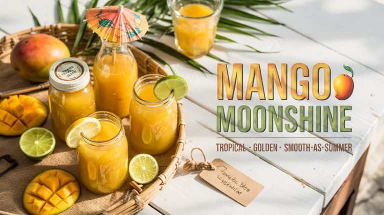 Mango Moonshine Recipe: Tropical Delight in a Jar