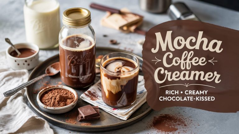 Mocha Coffee Creamer 🍫☕ Rich, Chocolaty, and Smooth