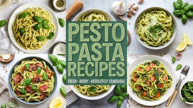 Pesto Pasta Recipes 🌿 Bright, Fresh & Flavor-Packed