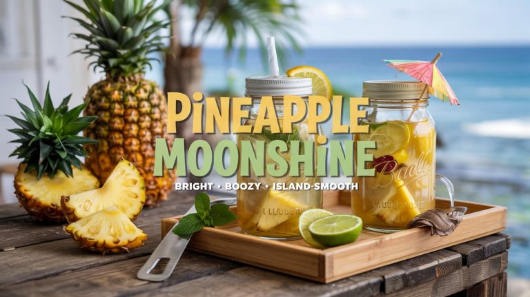 Pineapple Moonshine 🍍🍶🌞 Bright, Boozy & Island-Smooth