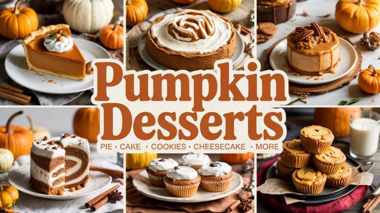 Pumpkin Desserts Recipes 🎃🥧🍰 Sweet, Spiced & Irresistible