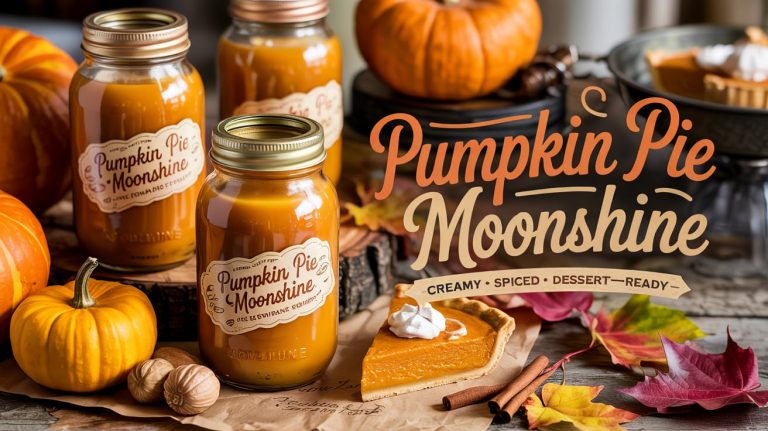 Pumpkin Pie Moonshine 🥧🎃🥃 Creamy, Spiced & Dessert-Ready
