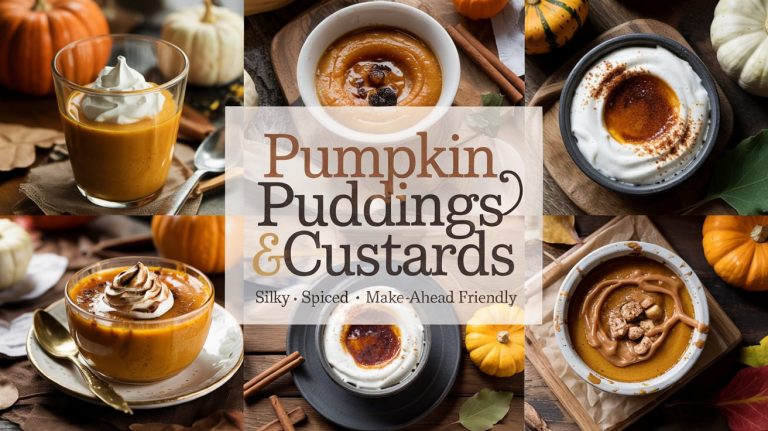 Pumpkin Puddings & Custards 🍮🎃  Creamy, Cozy & Crave-Worthy