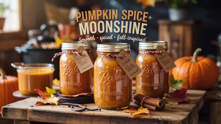 Pumpkin Spice Moonshine 🎃🥃🍂 Cozy, Sweet, and Spiced Just Right With a Boozy Autumn Kick