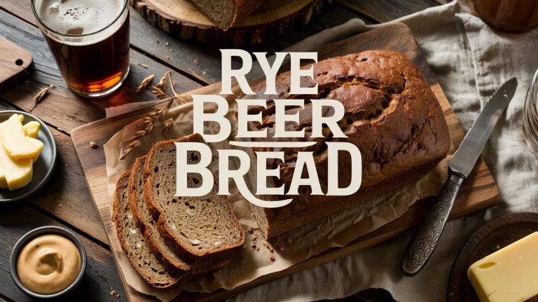 Rye Beer Bread: Hearty, Malty, and Bold with Beer & Caraway Flavor