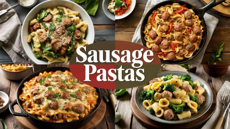 Sausage Pasta Recipes 🌭 Bold, Savory & Comfort-Focused
