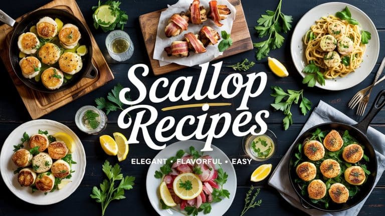 Scallop Recipes 🐚 Elegant, Quick & Flavor-Packed