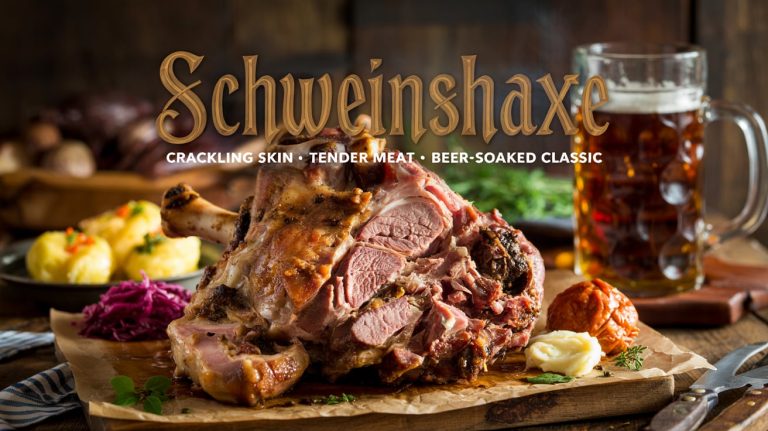 Schweinshaxe: Crackling Skin, Tender Meat, and a Beer-Soaked Bavarian Classic