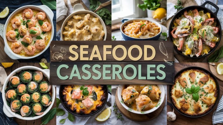 🦞 Seafood Casseroles: Bubbly, Buttery & Oven-Ready
