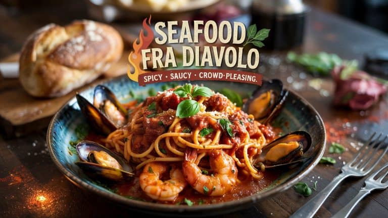 Seafood Fra Diavolo 🍤🦑🔥 Spicy, Garlicky Red Sauce With Mixed Seafood and Serious Heat