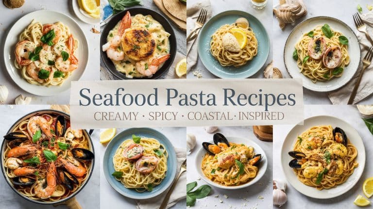 Seafood Pasta Recipes 🦐🍤 Comfort Meets Coastal