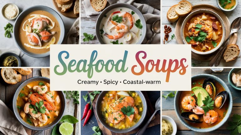 Seafood Soups🍲🦐  Warm, Hearty & Full of Flavor