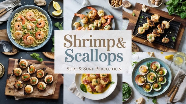 Shrimp & Scallop Recipes 🍤🐚 Surf & Surf Perfection