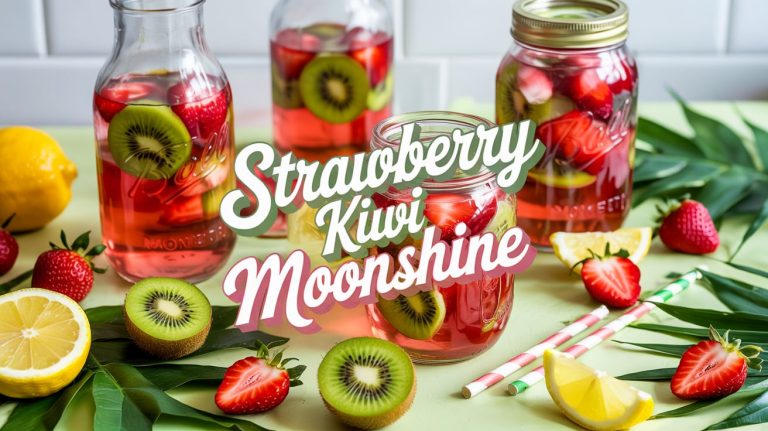 Strawberry Kiwi Moonshine 🍓🥝🍶 Bright, Fruity & Tropical-Smooth