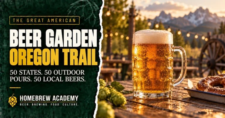 The Great American Beer Garden Oregon Trail: 50 States, 50 Outdoor Pours, 50 Local Beers
