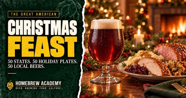 The Great American Christmas Feast: 50 States, 50 Holiday Plates, 50 Local Beers