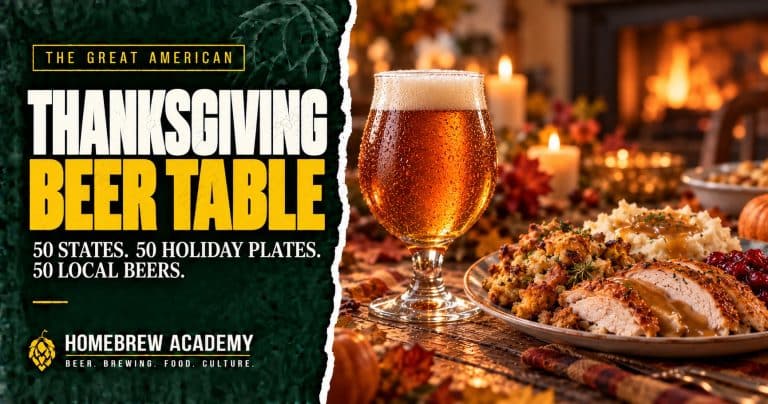 The Great American Thanksgiving Beer Table: 50 States, 50 Holiday Plates, 50 Local Beers