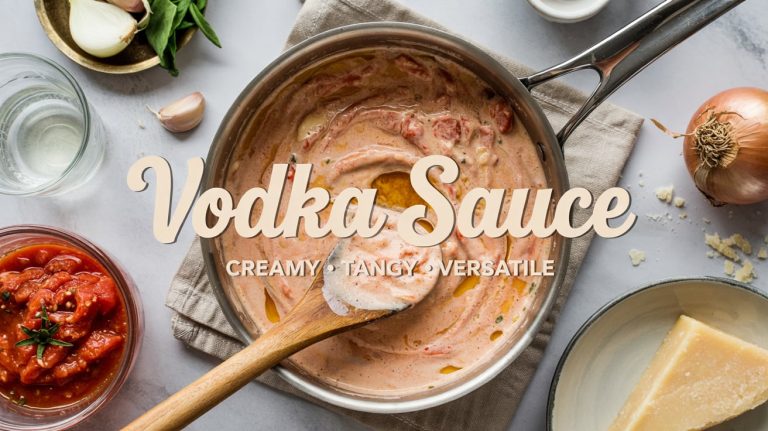 Vodka Sauce 🍅🍸🧄🧈🧀 Silky, Tangy, and Balanced With Sweet Tomato Depth and Creamy Sharpness