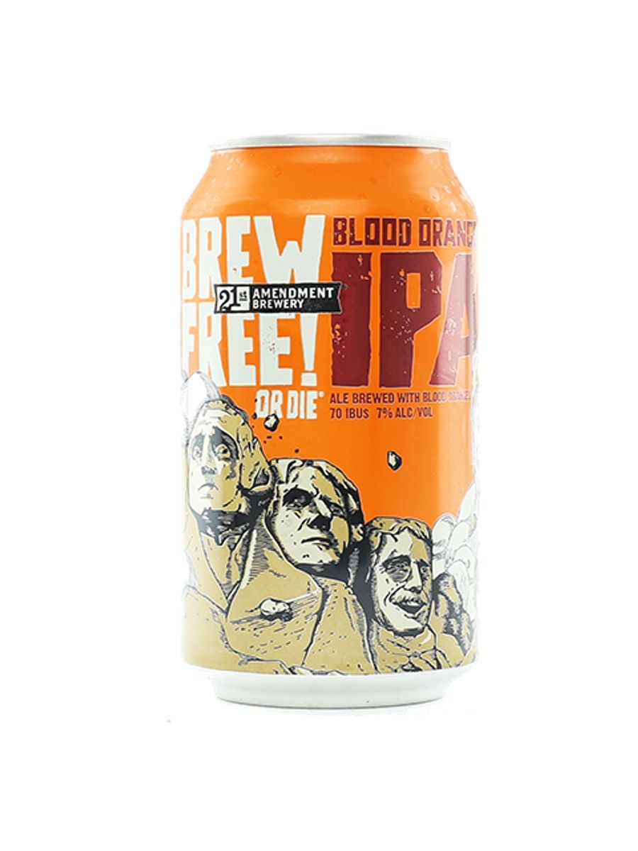 Brew Free! or Die Blood Orange IPA