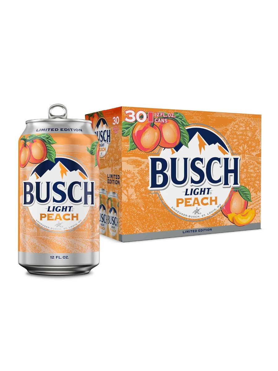 Busch Light Peach