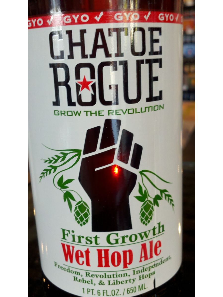 Chatoe Rogue Wet Hop Ale