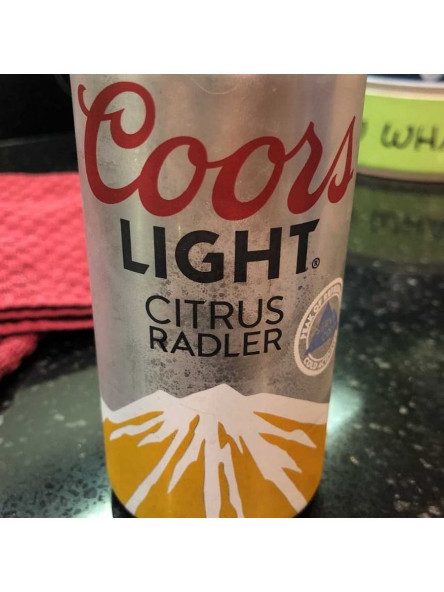 Coors Light Citrus Radler