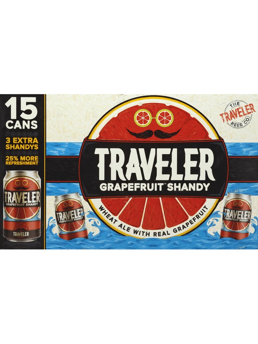 Curious Traveler Grapefruit Shandy