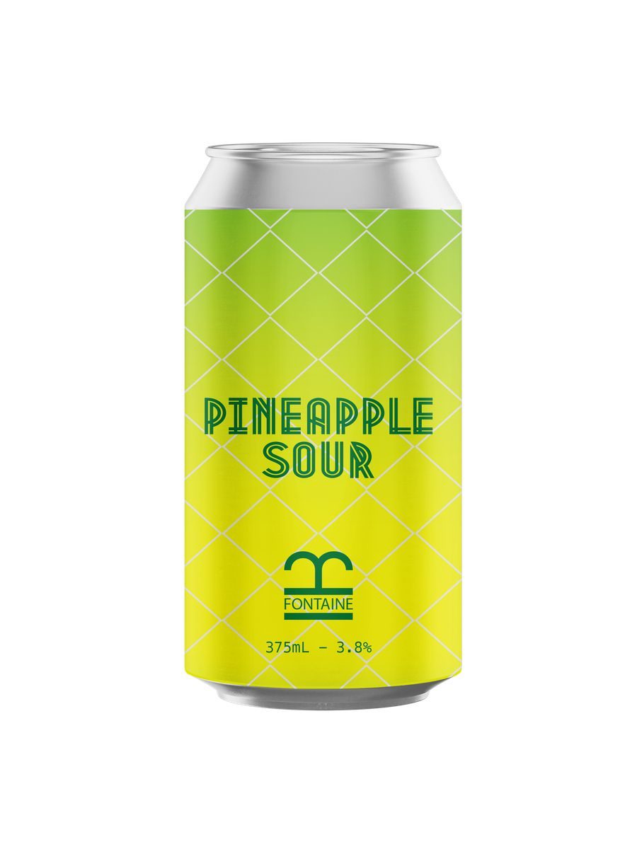 Golden Cylinder Pineapple Sour