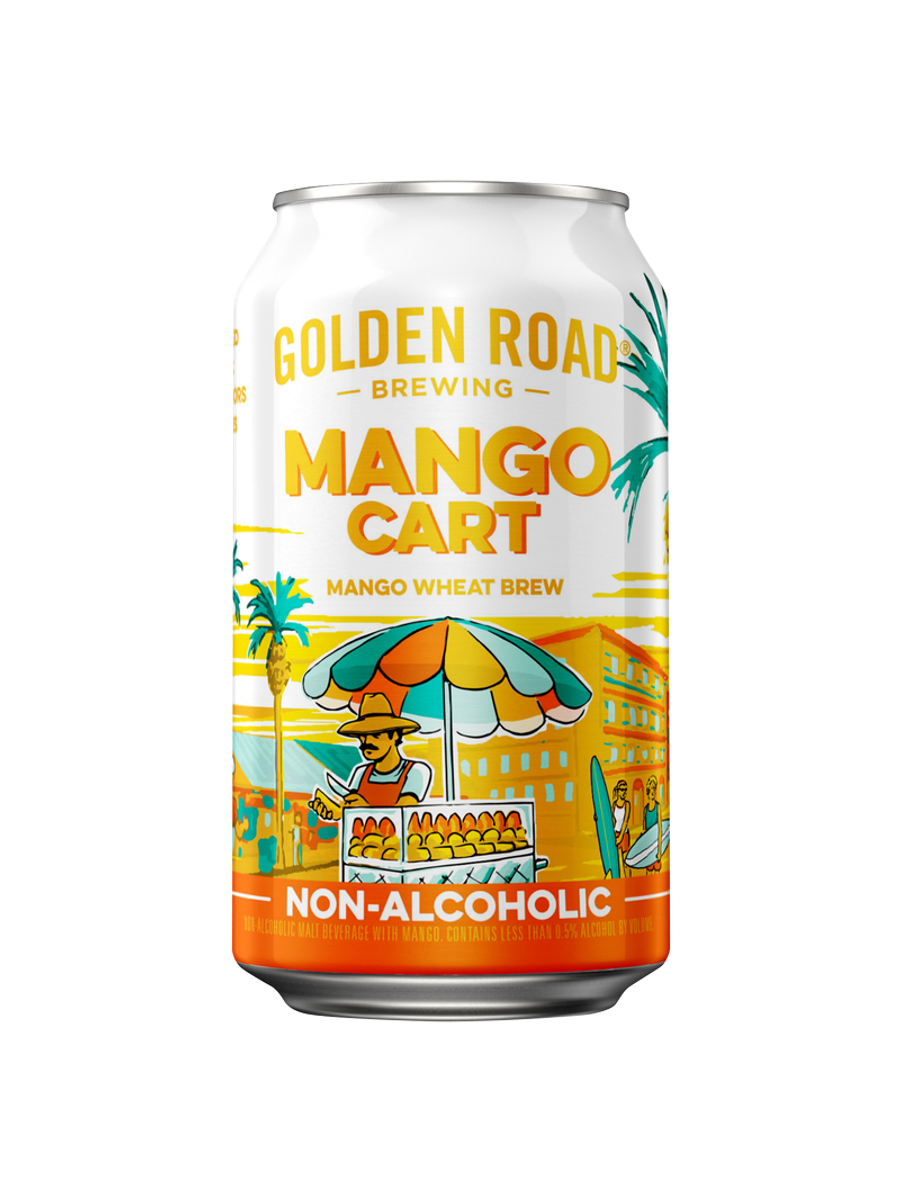 Golden Road Non-Alc Mango Cart