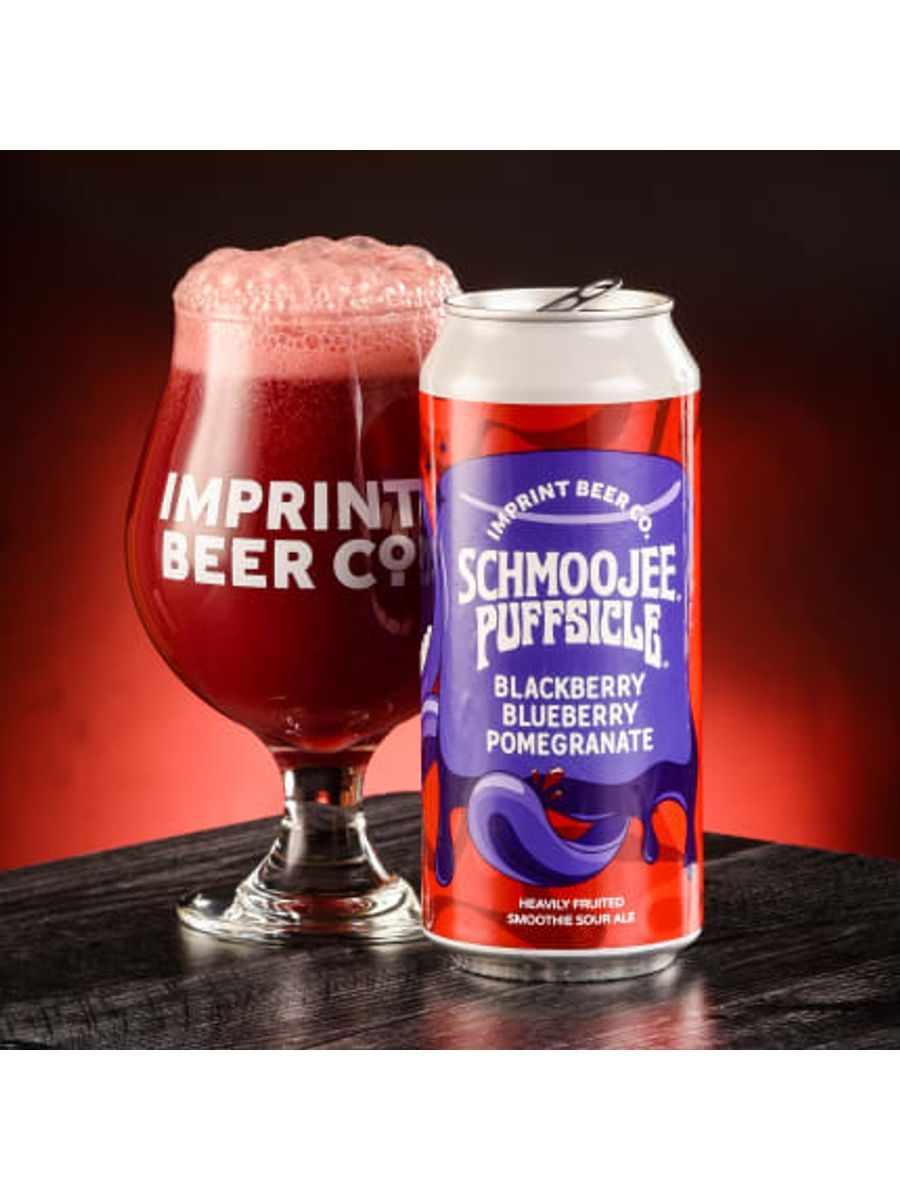 Schmoojee Puffsicle Blackberry Blueberry Pomegranate