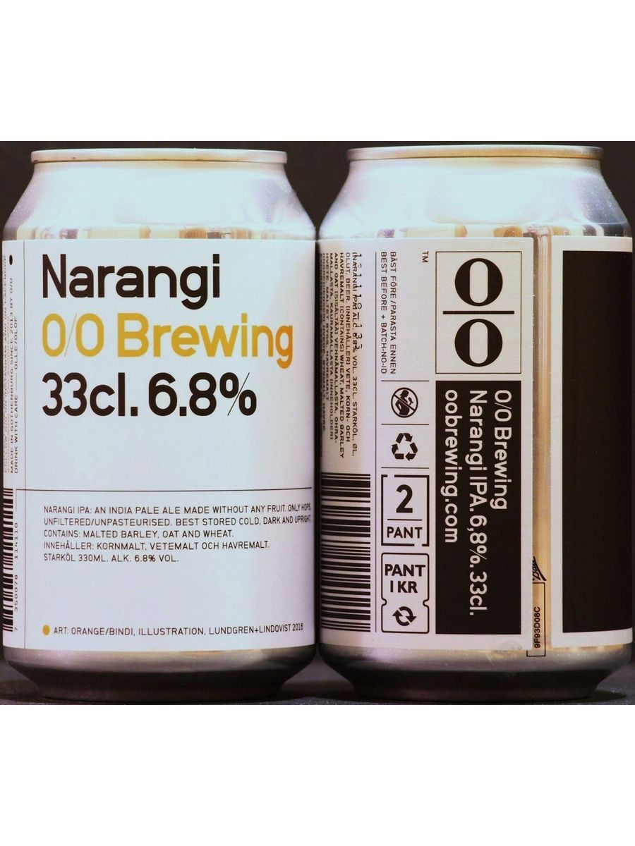 OO Brewing Narangi IPA